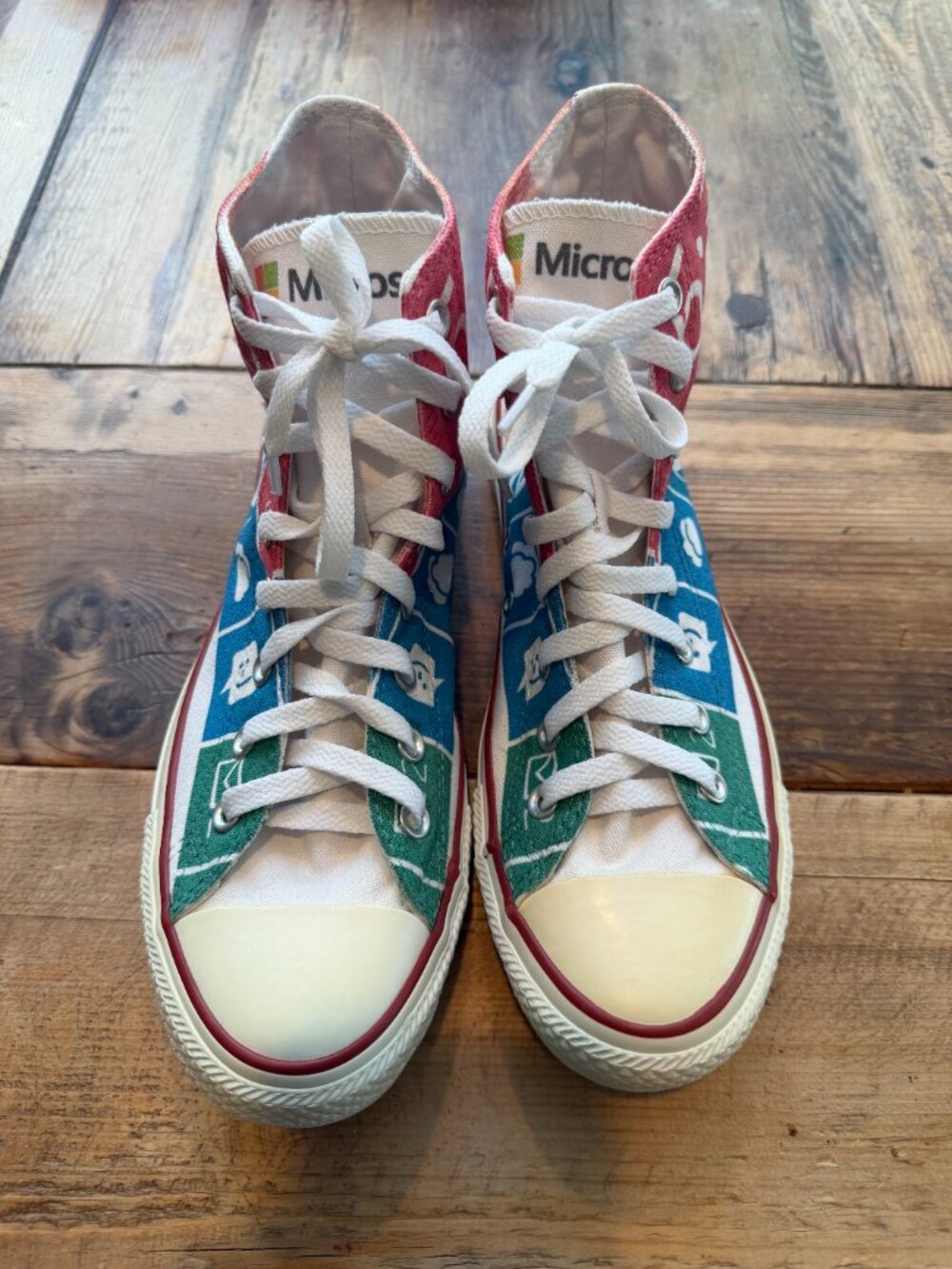 Converse All Star CT Microsoft Window PC Printed Special Design Uni Sex Sz 8.5 M - Picture 2 of 6